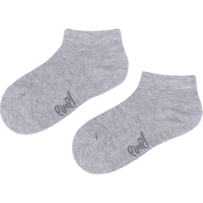 Detské členkové ponožky Emel - Šedá 46771446