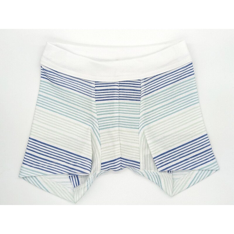 Chlapčenské boxerky s nohavičkou | Pleas | Biela s potlačou | 182291 63692738