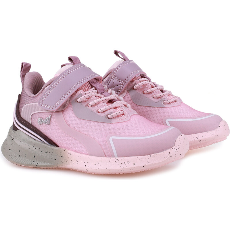 Emel Sport Dievčenské tenisky na suchý zips E 4227-1 Ružová 63692748