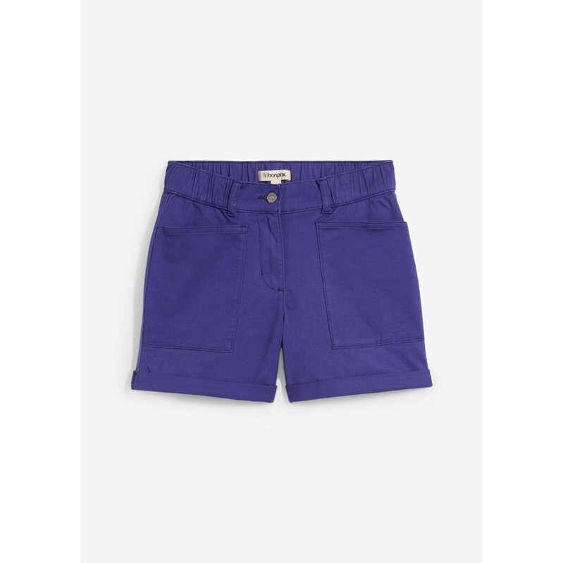 bonprix Twillové šortky, farba modrá 63477829
