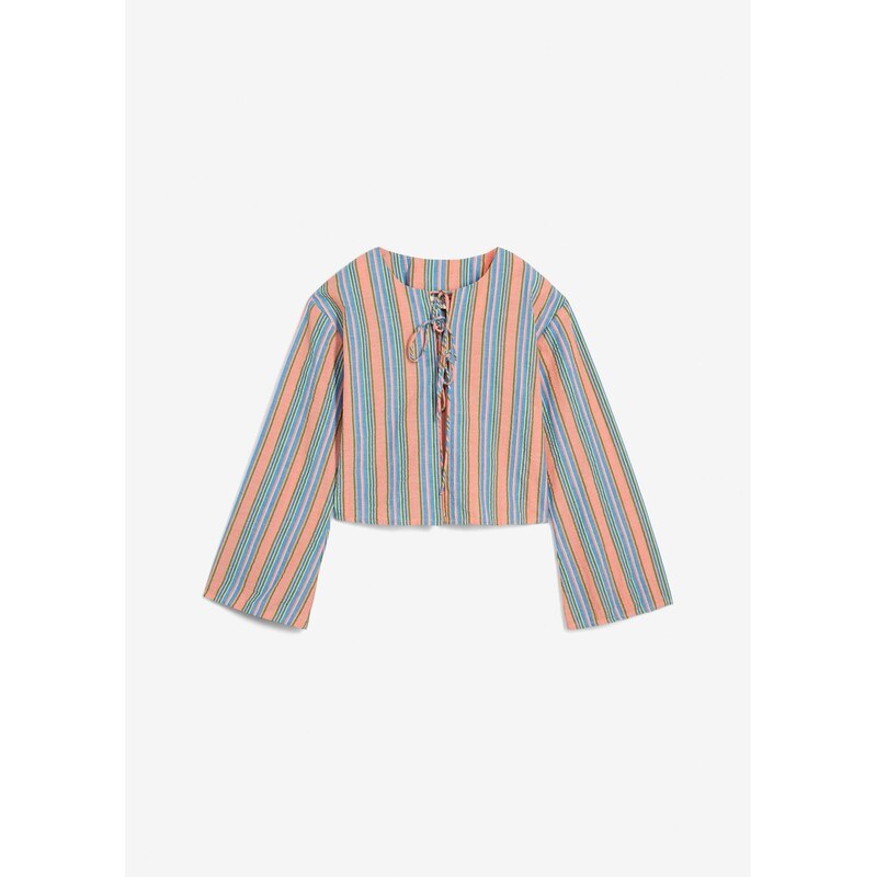 bonprix Blúzka z čistej bavlny, farba biela 63477869