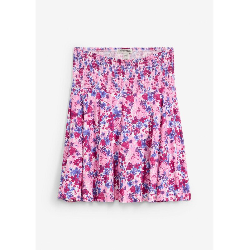 bonprix Materská sukňa z džerseju 2v1, farba biela 63478120