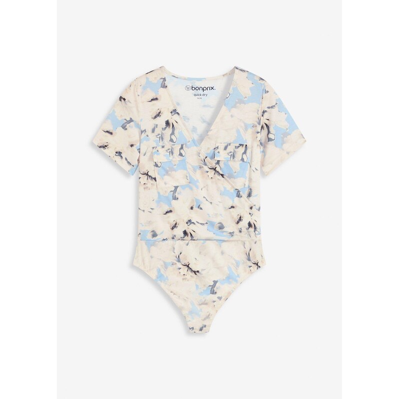 bonprix Body, nariasené, farba modrá 63478331