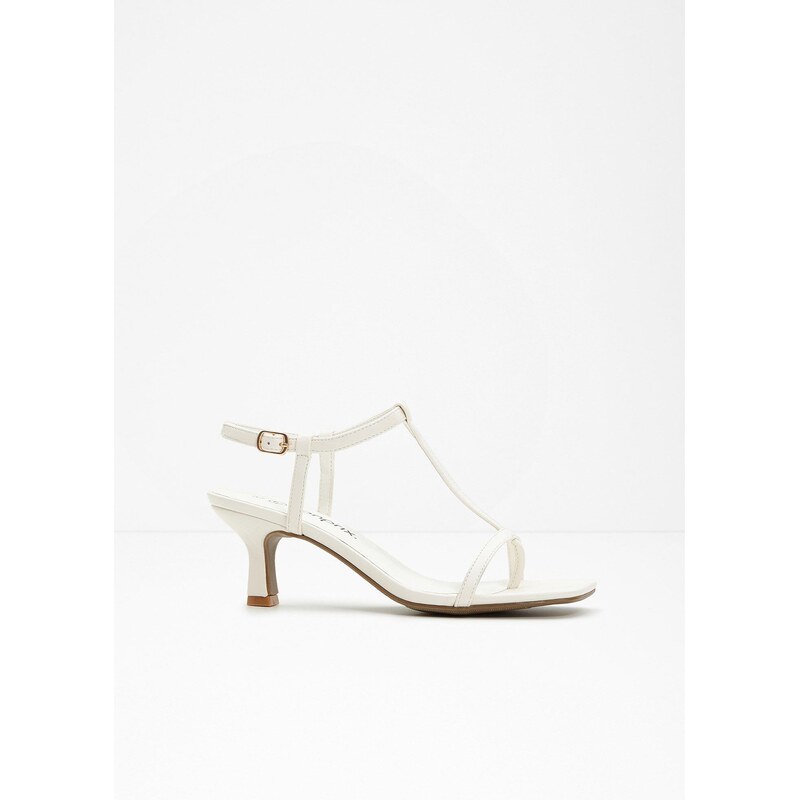 bonprix Sandále, farba biela 63478356
