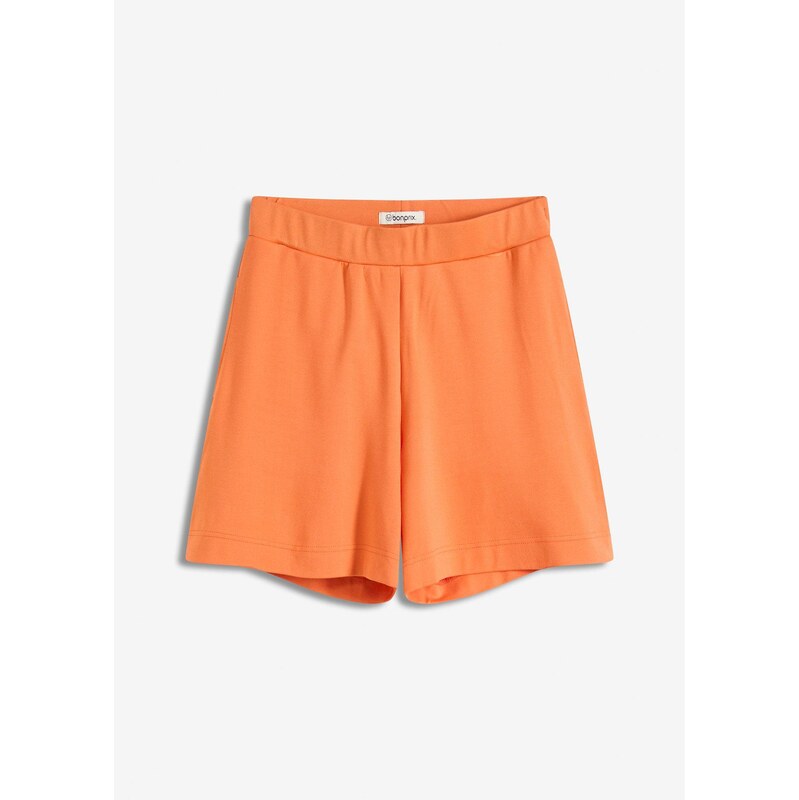 bonprix Džersejové šortky z Punto di Roma, farba oranžová 63478576