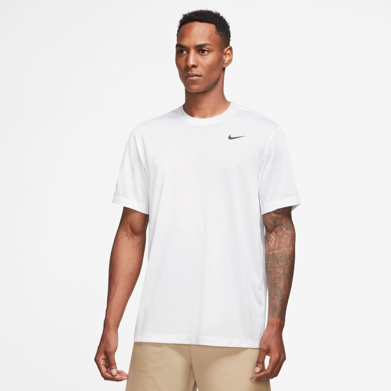 Nike Dri-FIT Legend Mens Fitness T-Shirt WHITE/BLACK 100 63479179