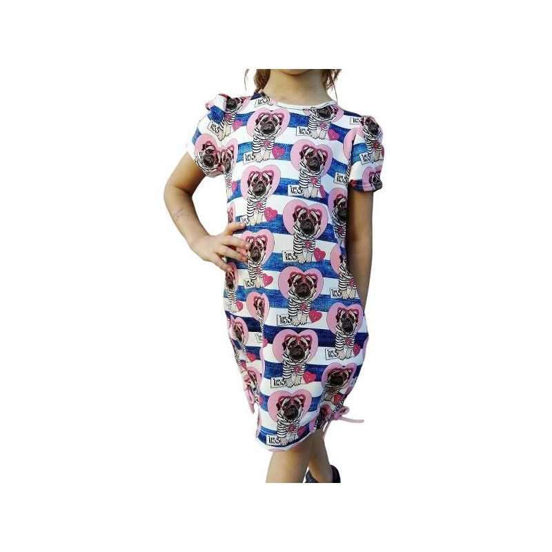 La Bambola Mikinové Šaty Dogs Love 46457718