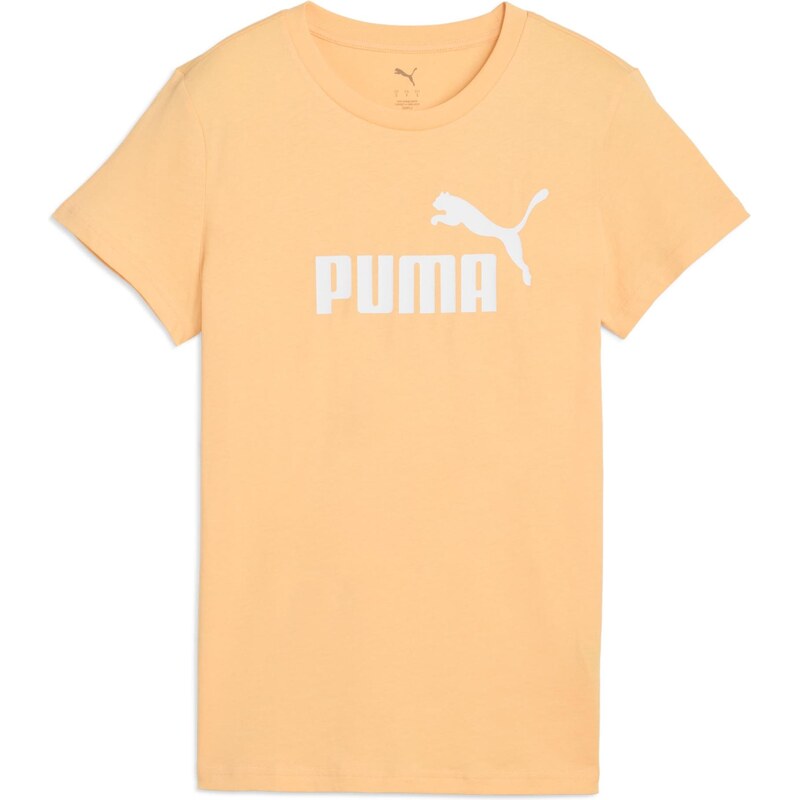 PUMA Funkčné tričko Ess No. 1 marhuľová / biela 63482618