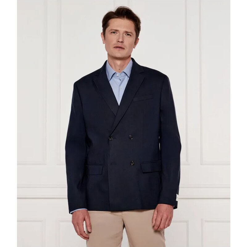 Calvin Klein Sako | Regular Fit | s prímesou ľanu 62931268