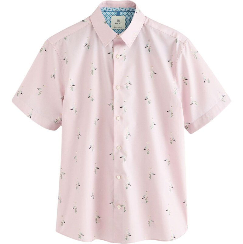 Next Košeľa zmiešané farby / ružová 63482726