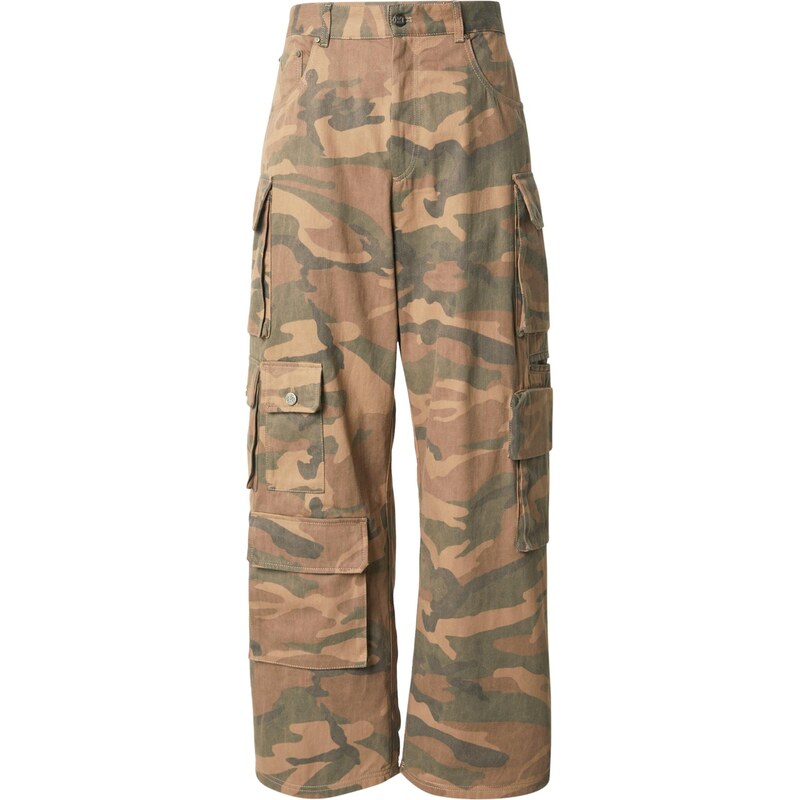 MOUTY Kapsáče farba ťavej srsti / brokátová / zelená / kaki 65651621