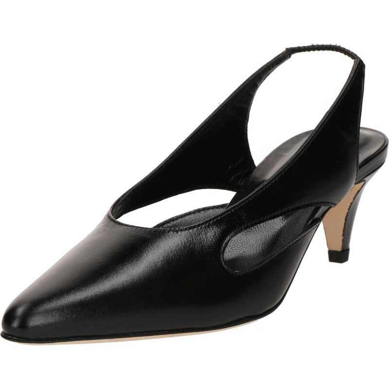 By Far Lodičky s otvorenou pätou RUNA čierna 65878208