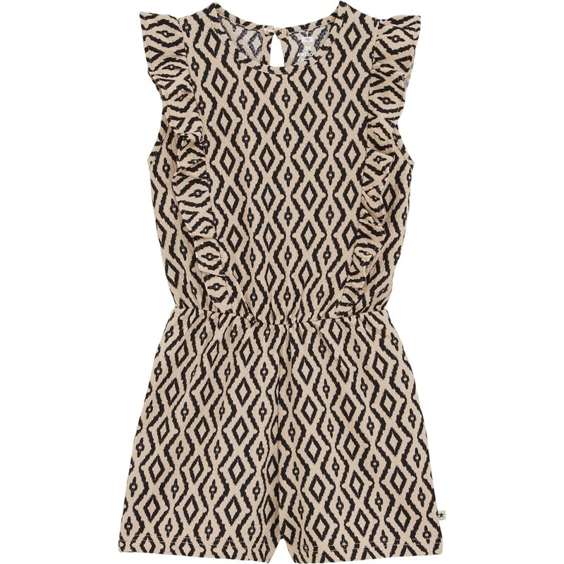 WE Fashion Overal svetlohnedá / čierna 65878223