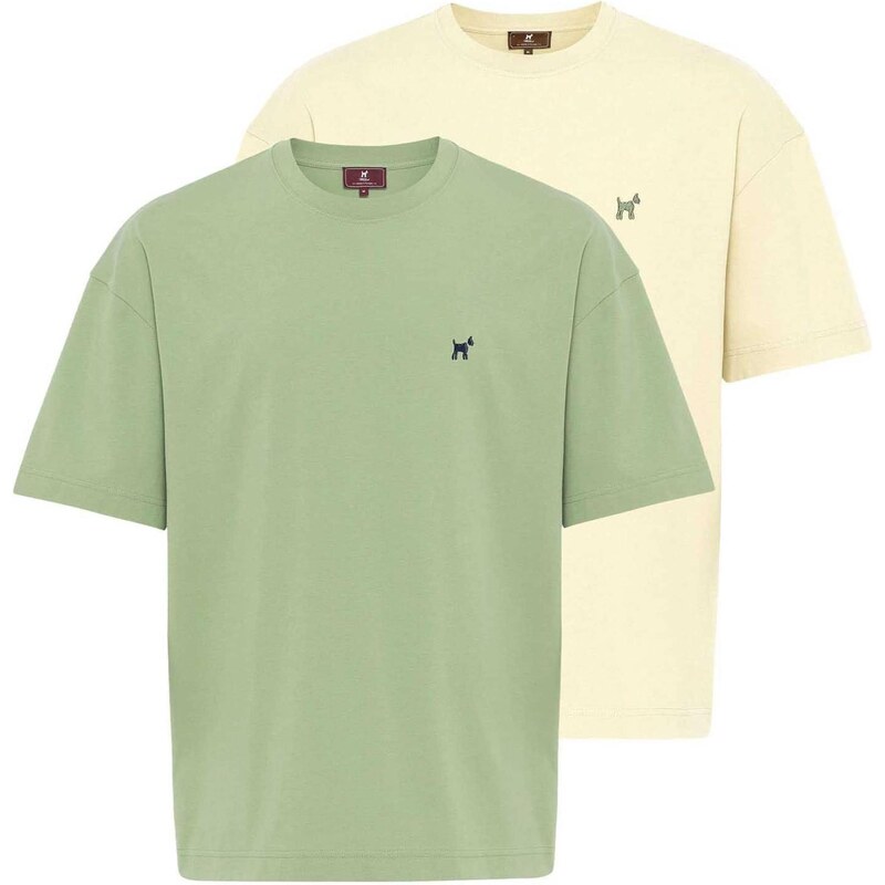 Williot Tričko pastelovo žltá / zelená 64438007