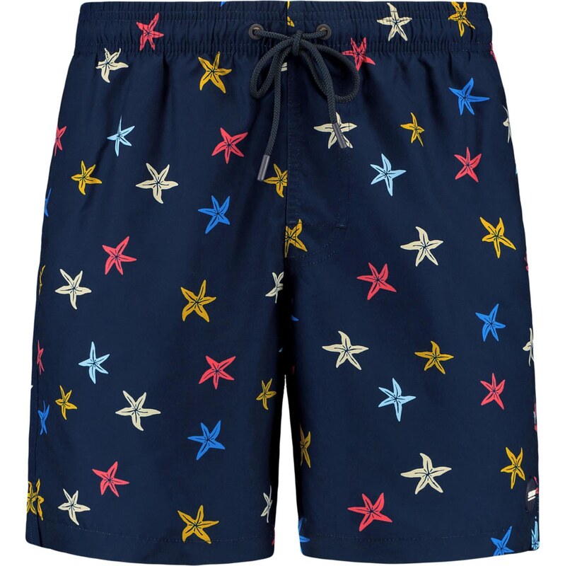 Shiwi Plavecké šortky Mike azúrová / tmavomodrá / žltá / grenadínová 63483155