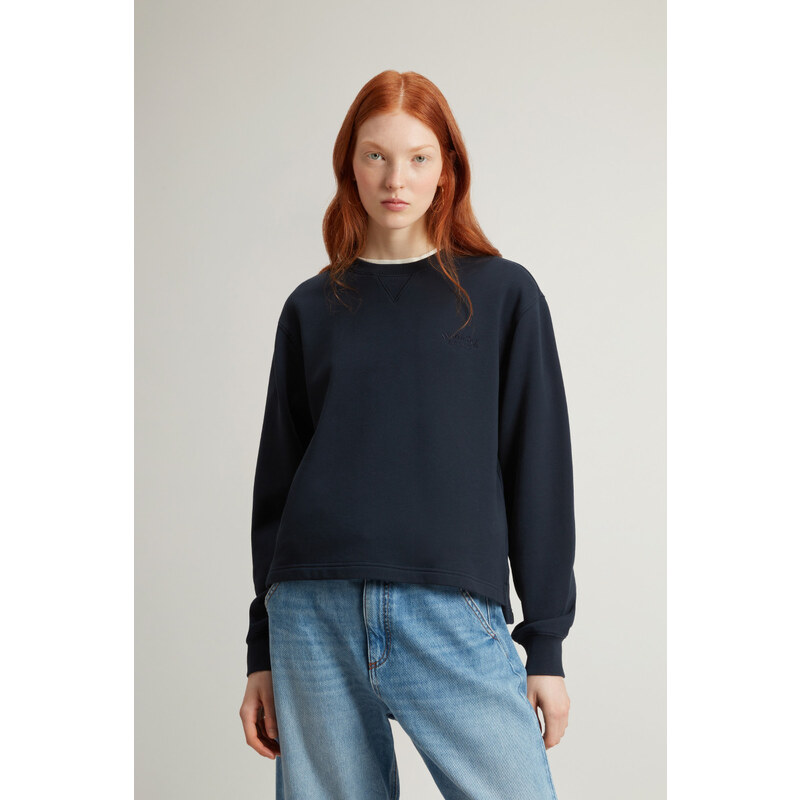 E-shop MIKINA WOOLRICH CLASSIC FLEECE CREWNECK