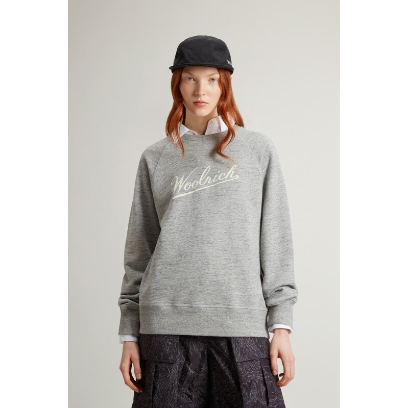 E-shop MIKINA WOOLRICH MOULINE FLEECE CREWNECK