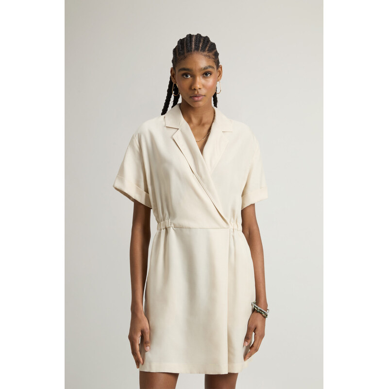 ŠATY WOOLRICH FLUID TENCEL DRESS 63483369