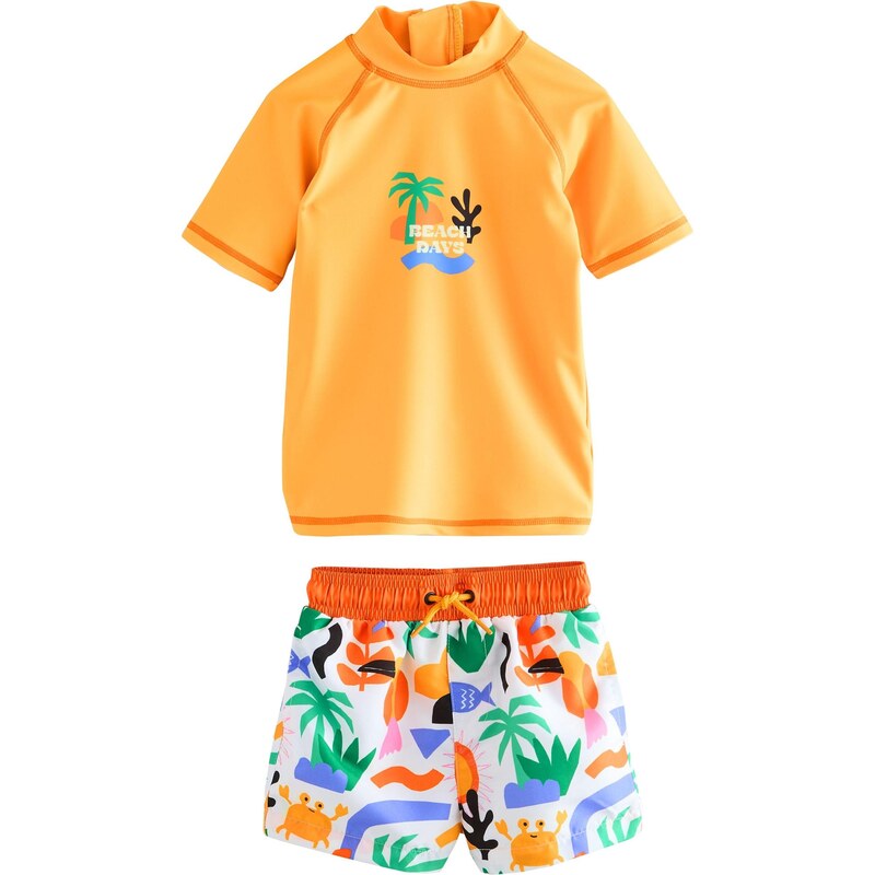 Next Set žltá / trávovo zelená / oranžová / biela 64512890