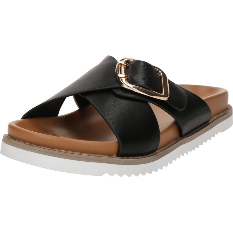 ABOUT YOU Šľapky Helin čierna 64248100