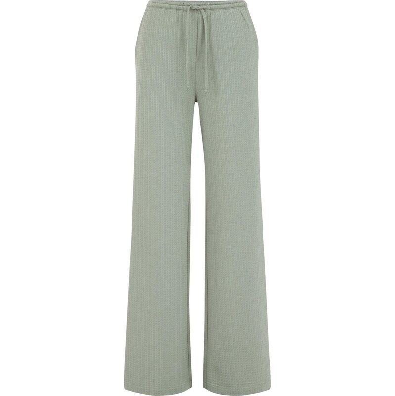 WE Fashion Nohavice pastelovo zelená 65676907