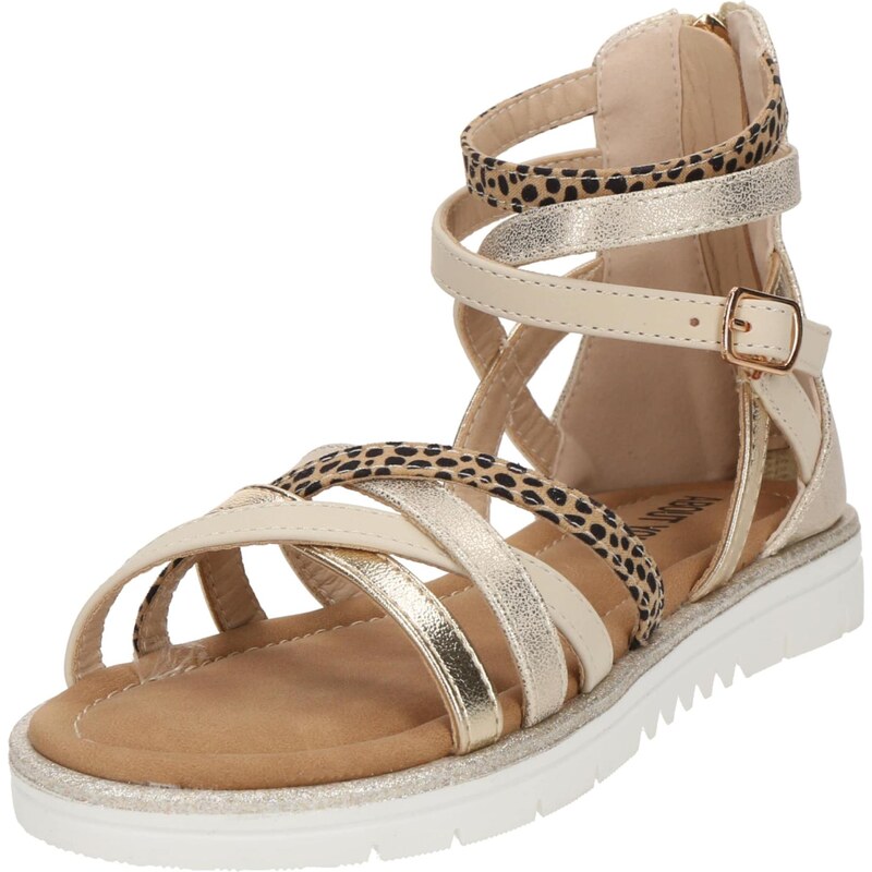 ABOUT YOU Sandále Alica béžová / zlatá / čierna 65651623