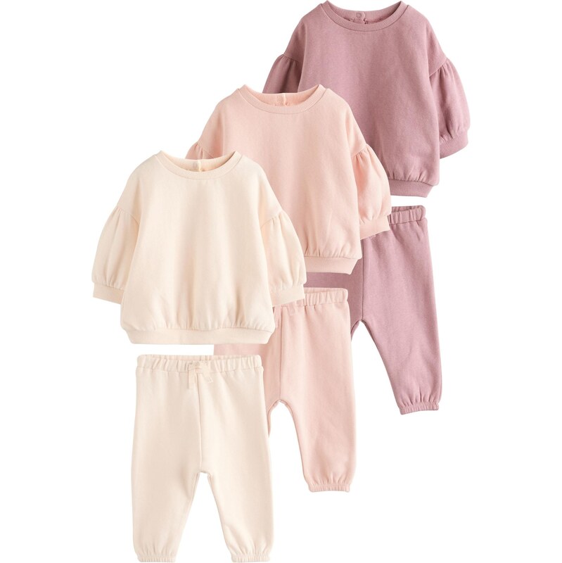 Next Set krémová / púdrová / staroružová 64528576