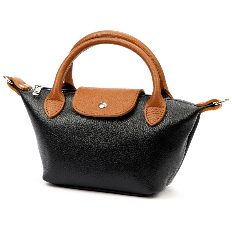 Kožená kabelka čierna Luka KZ57600 63487583