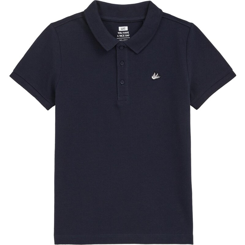 WE Fashion Tričko námornícka modrá / čierna / biela 54299922