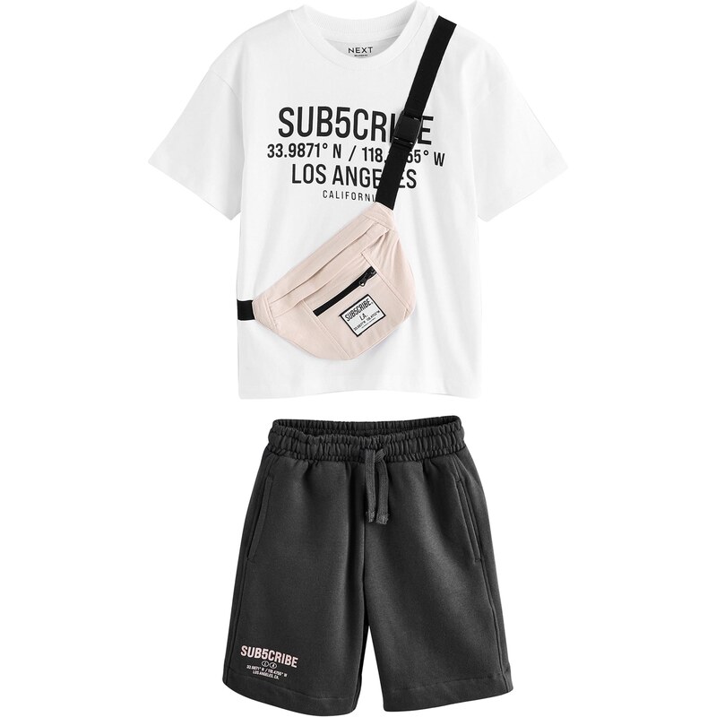 Next Set Sub5cribe telová / čierna / biela 64293596