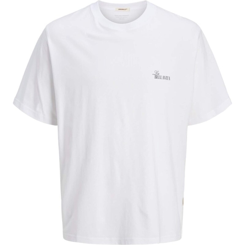 JACK & JONES Tričko JORHydra dymovo modrá / svetlooranžová / čierna / 63490742