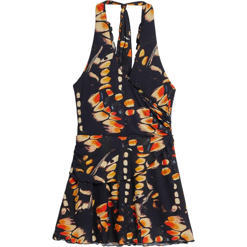 Desigual Overal béžová / oranžová / svetločervená / čierna 65878304