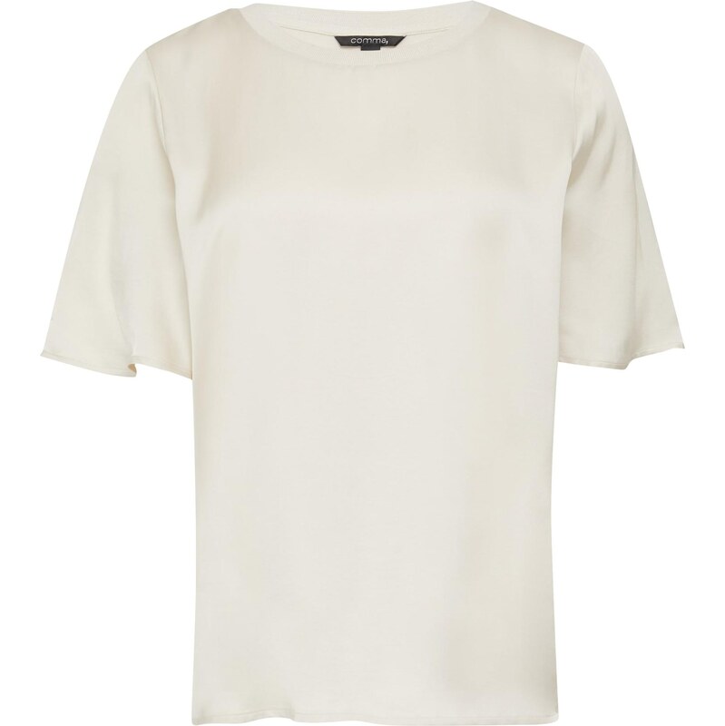 COMMA Tričko slonová kosť 63490676