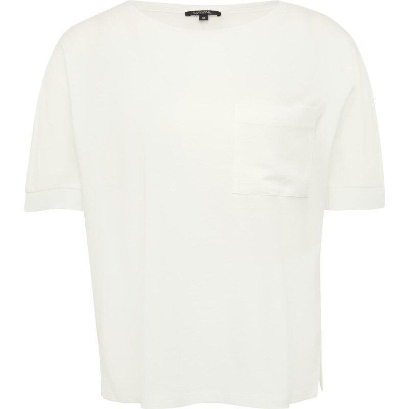 COMMA Tričko biela 63490678