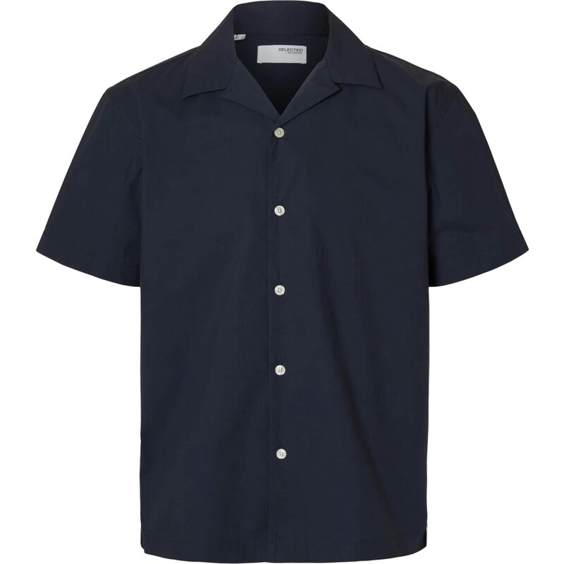 SELECTED Košeľa SLHReid tmavomodrá 63490807