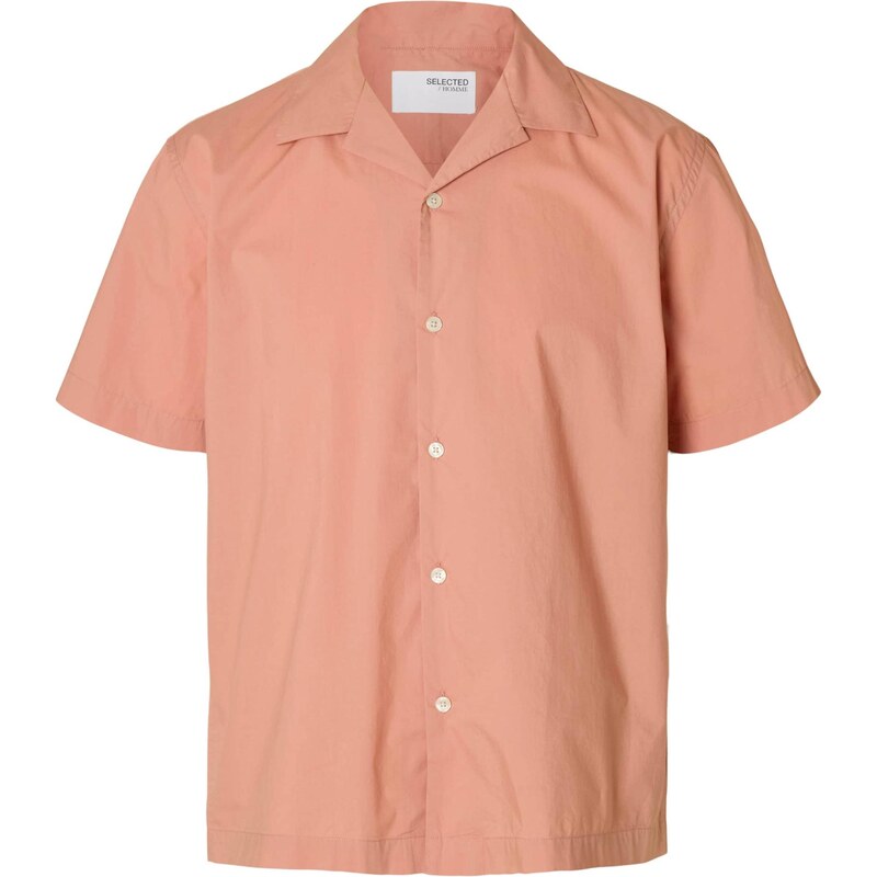 SELECTED Košeľa SLHReid ružová 63490808