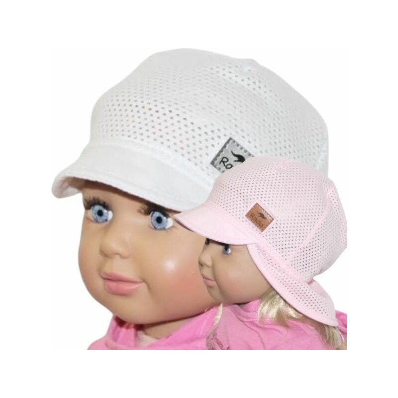 RADA Letná čiapka s plachtou Robin Girl 2ks 63490206