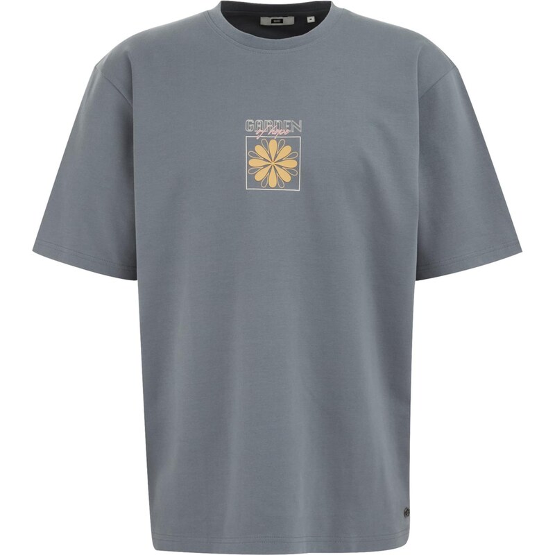 WE Fashion Tričko karí / tmavosivá / ružová 63490925