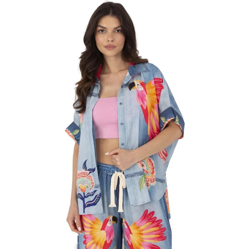 Košeľa DHJ-KS-19007-6.86 ITALY MODA 63492776