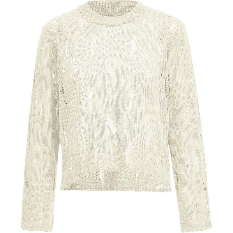 swirly Sveter biela ako vlna 65869761