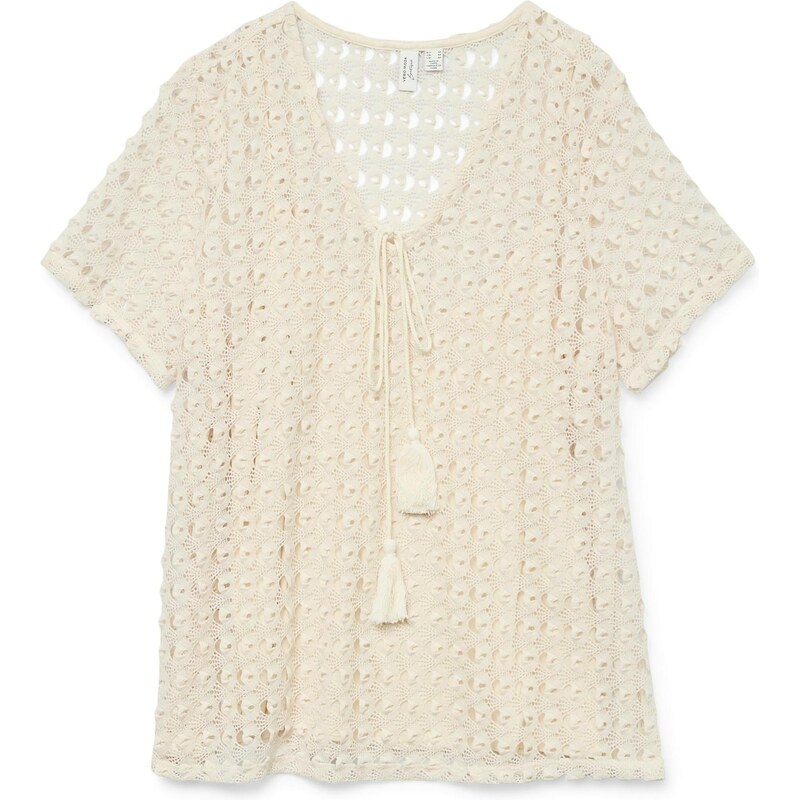 VERO MODA Blúzka VMDYLIE svetlobéžová 65875422