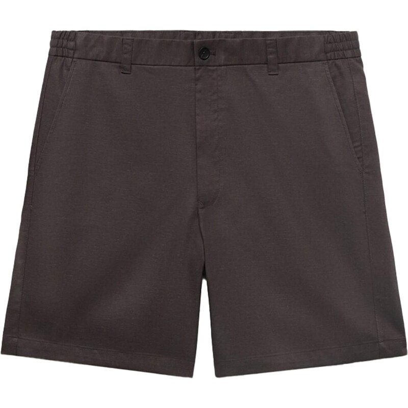 MANGO MAN Chino nohavice DARB hnedá 63734492