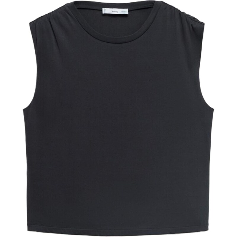 MANGO Top KIWI antracitová 65292394