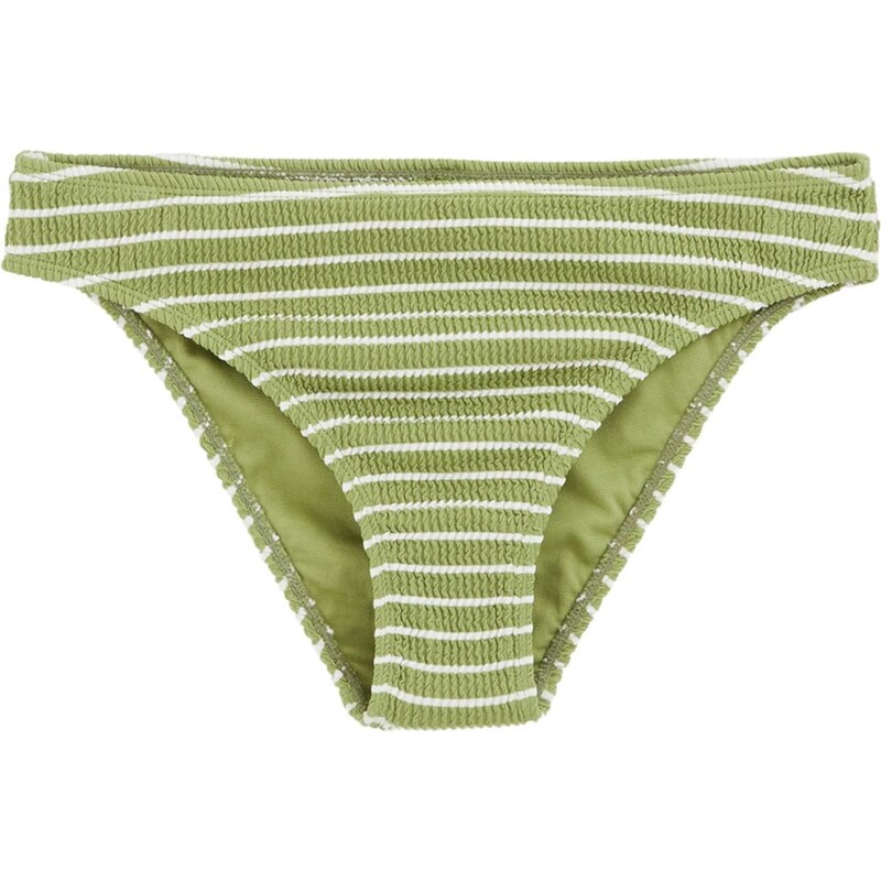 WE Fashion Bikinové nohavičky jablková / biela 65878277