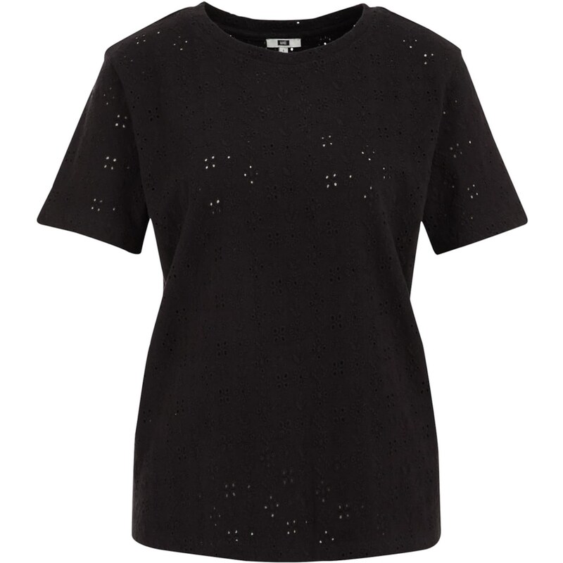 WE Fashion Tričko čierna 65878288