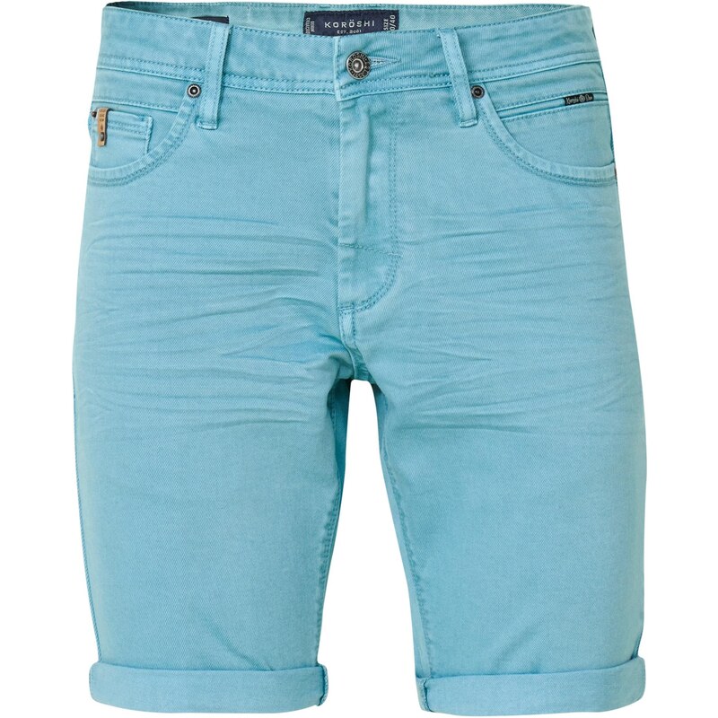 KOROSHI Džínsy tyrkysová 68547398