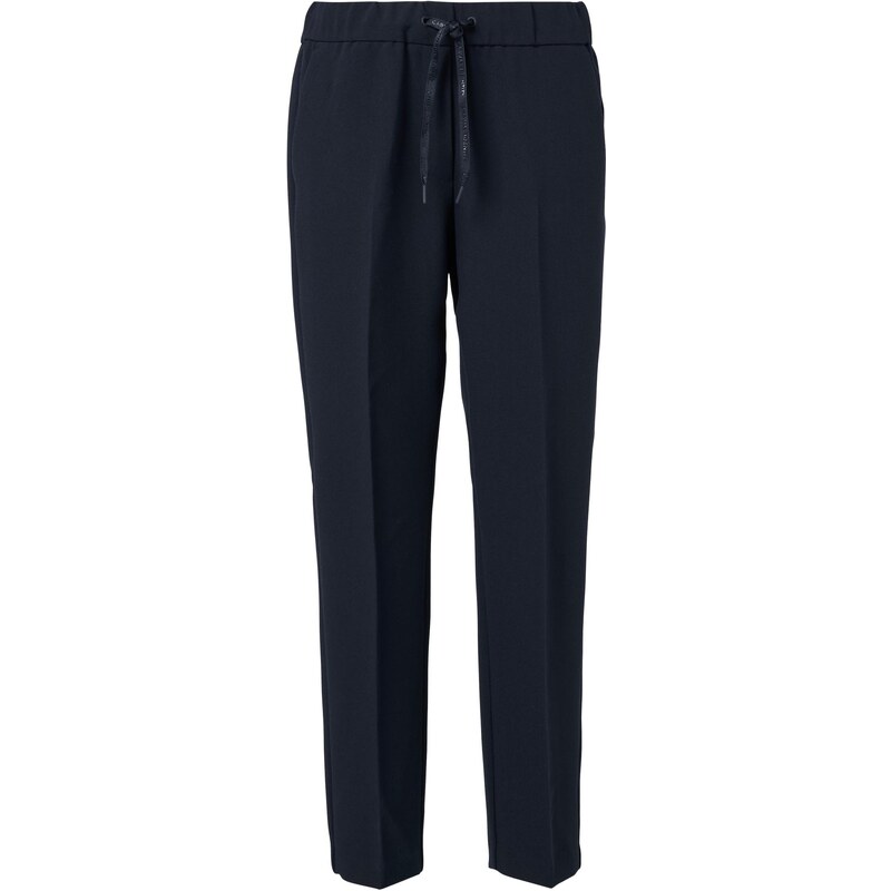 comma casual identity Nohavice s pukmi tmavomodrá 63490616