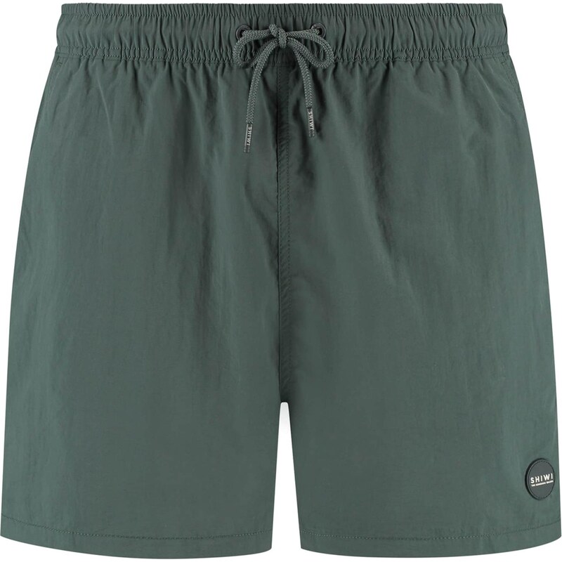 Shiwi Plavecké šortky Nate tmavozelená 63490944
