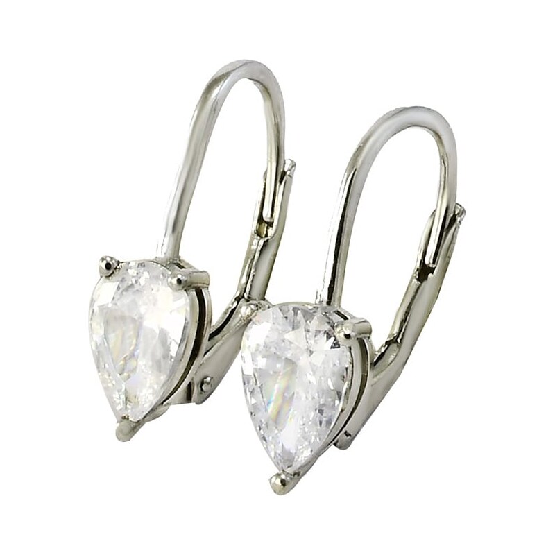 Strieborné náušnice Glare 766 63491432