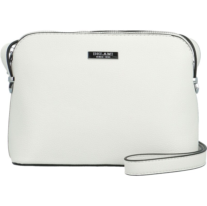 Dámska crossbody kabelka biela - Delami Glamore biela 63524917